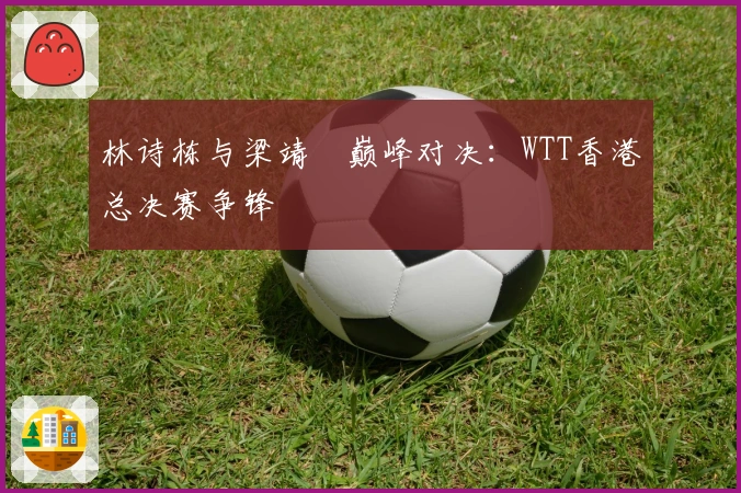 林诗栋与梁靖崑巅峰对决:WTT香港总决赛争锋
